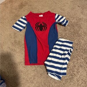Hanna Andersson Spider-Man Shorts Set
